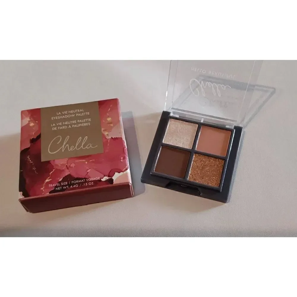 BNIB~Chella LA Vie Neutral Eyeshadow Travel Palette